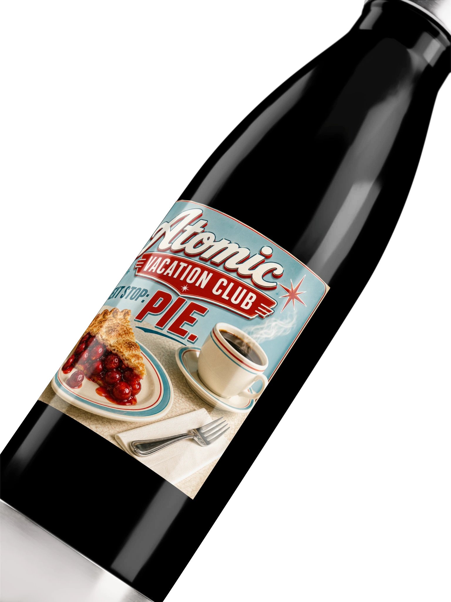 Next Stop: Pie!™ Retro Travel Water Bottle product image (9)