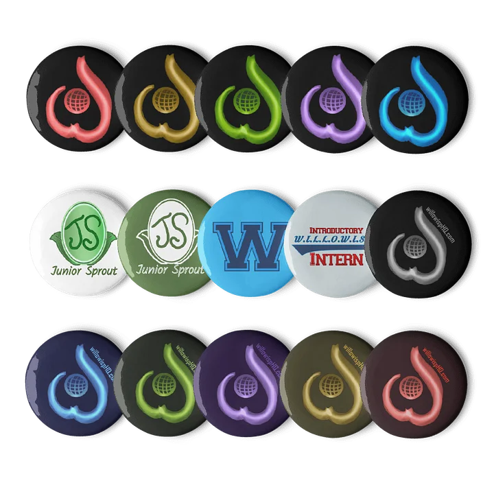Button Pins Bundle (WILLOWISP Official) product image (1)