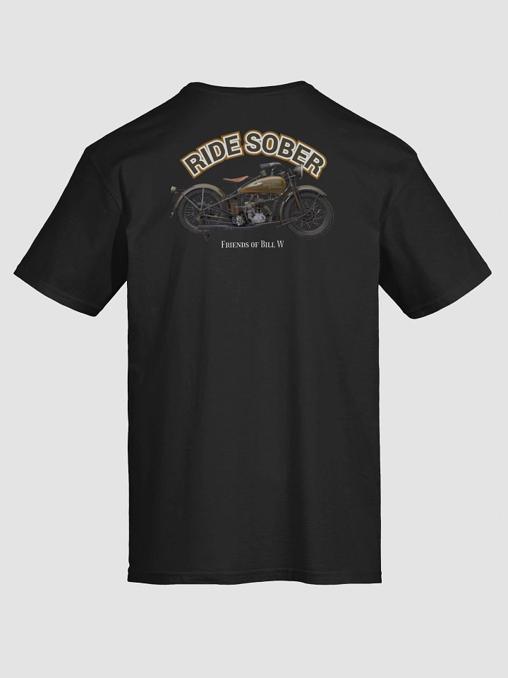 Ride Sober Friends of Bill W | Recovery T-Shirt Inspiring Sobriety product image (2)