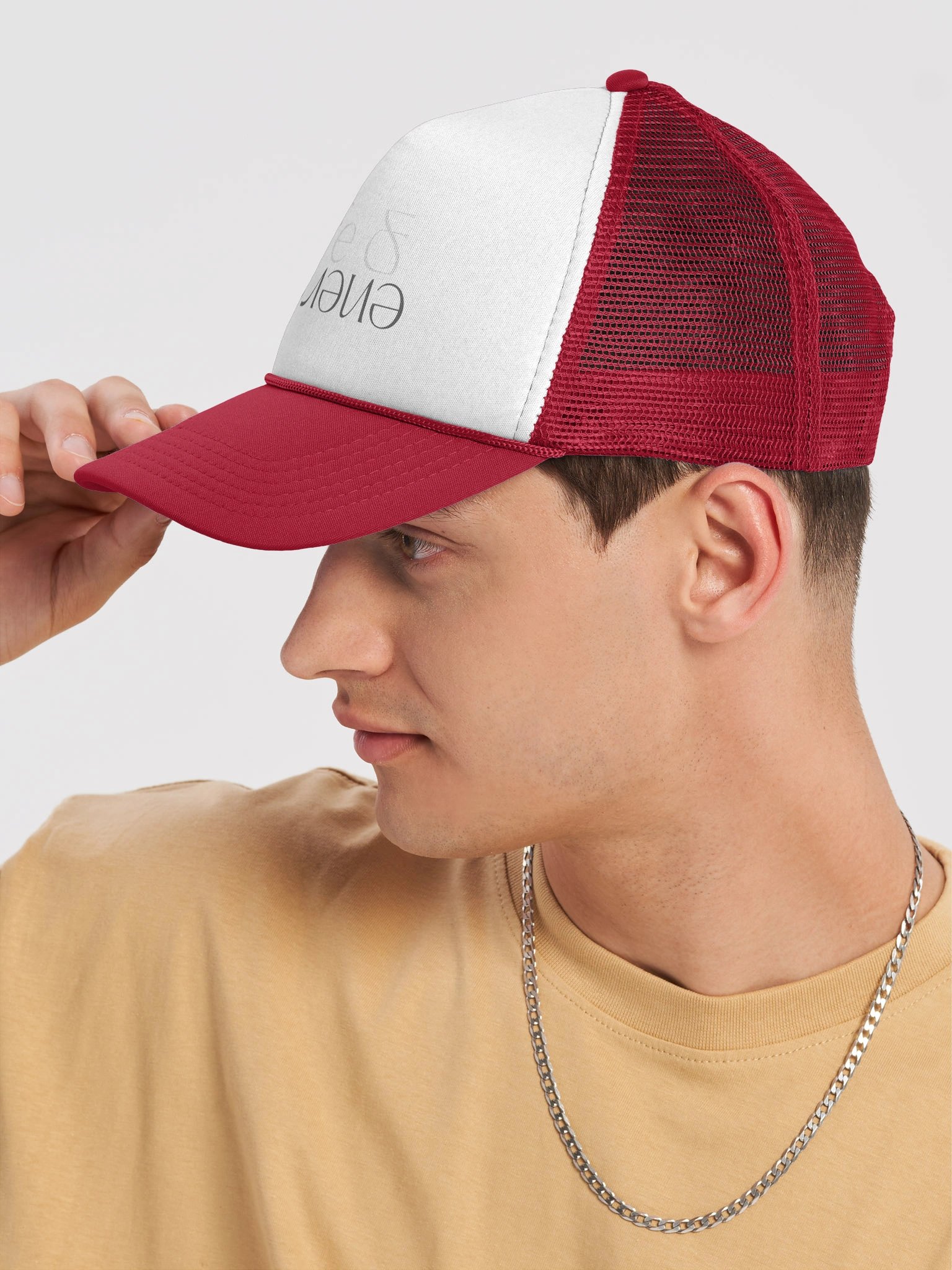 Upside Down Reality Trucker Hat product image (13)
