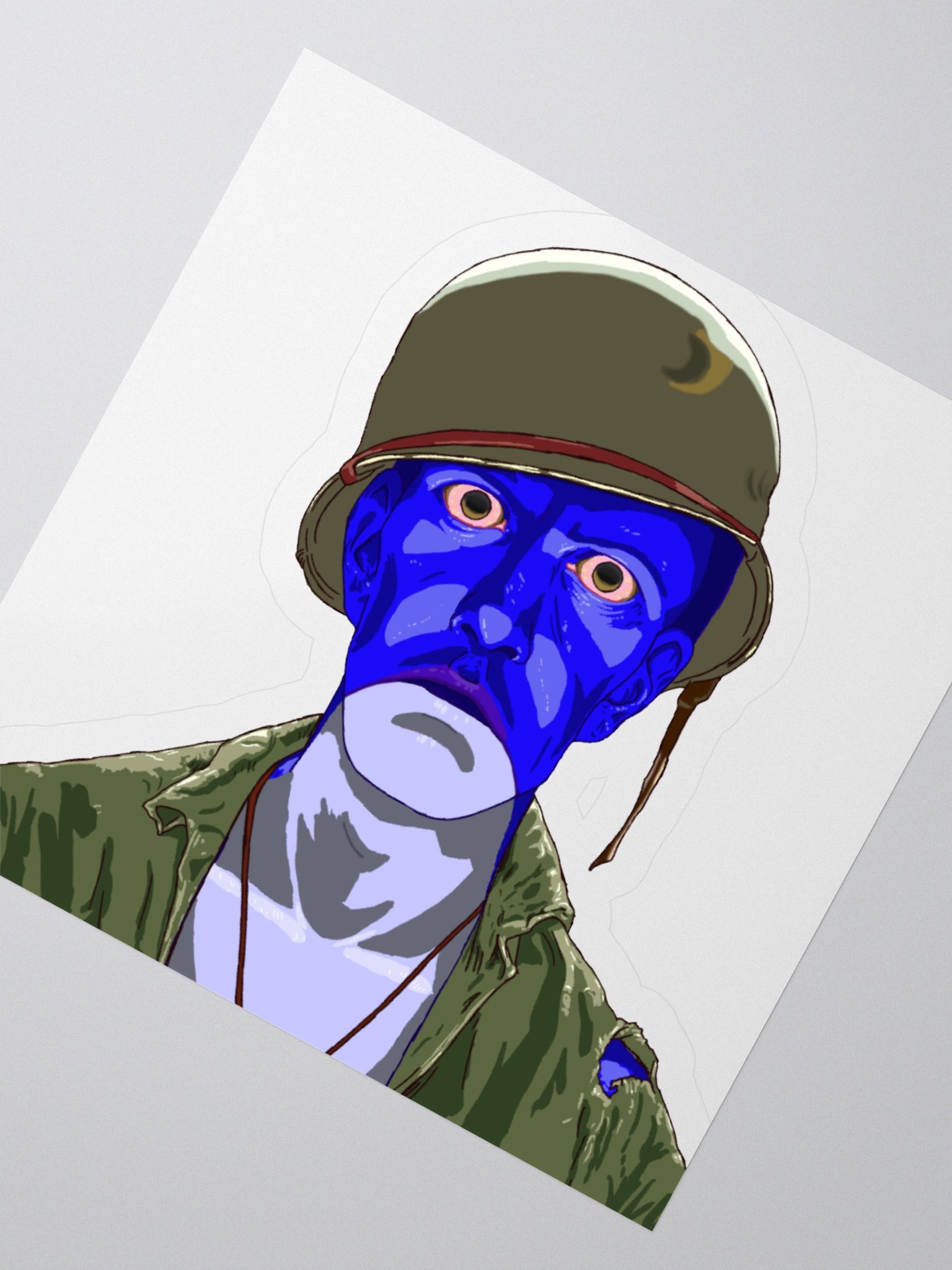 A Thousand Frog Stare Sticker product image (2)