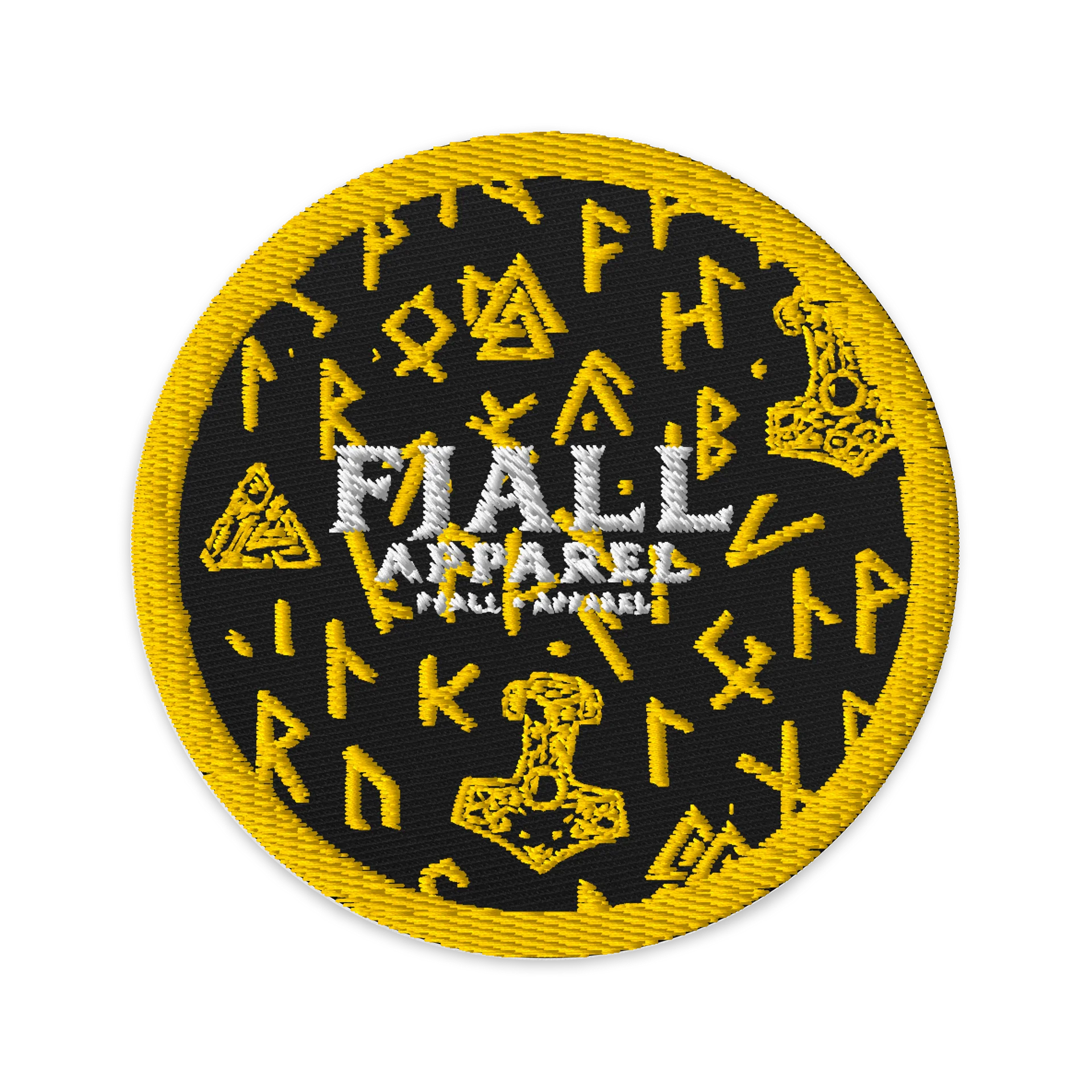 Fjall Apparel Rune Embroidered Patches product image (1)