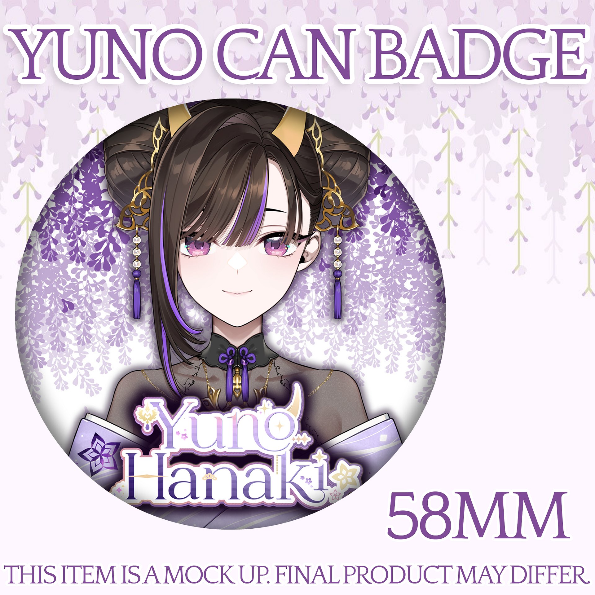 Yuno Hanaki Birthday Can Badge [PREORDER] product image (2)