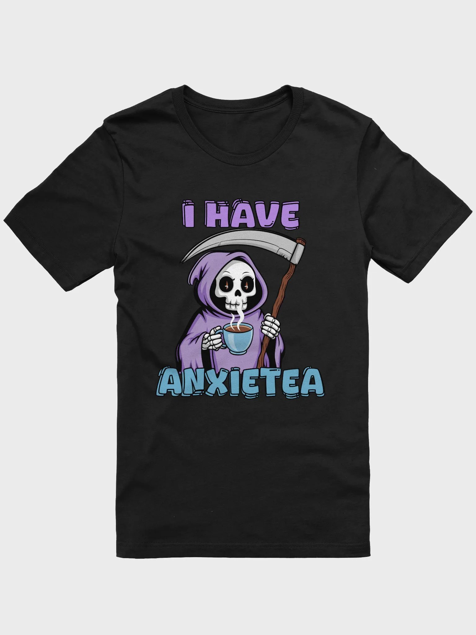 I Have Anxietea Cute Grim Reaper product image (2)