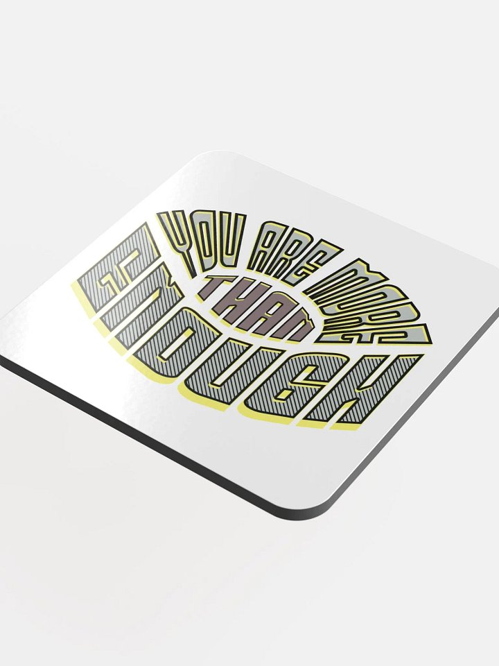 You Are More Than Enough Striped Sunshine Coaster Set product image (1)