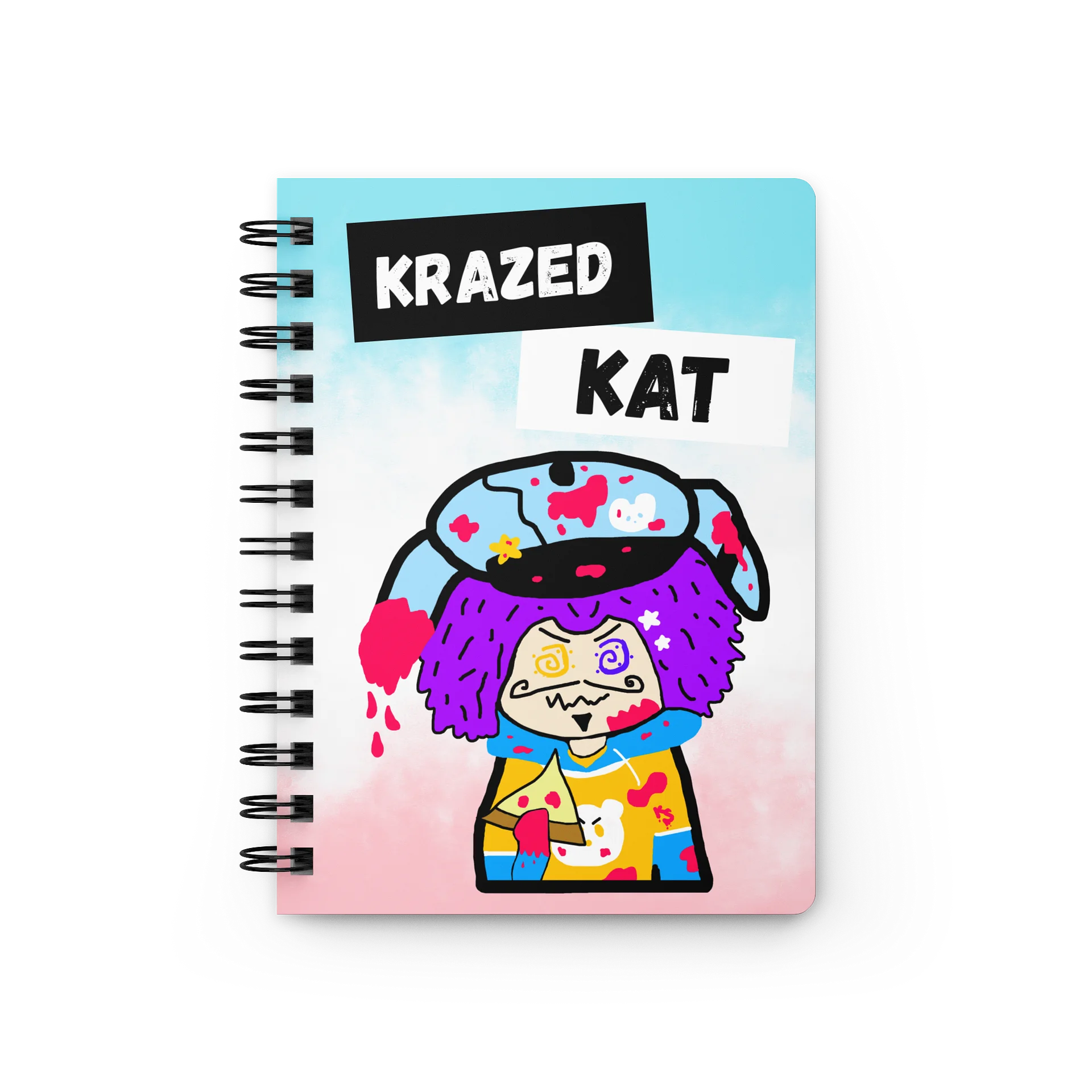 Krazed Mini Notebook (Lined) product image (1)