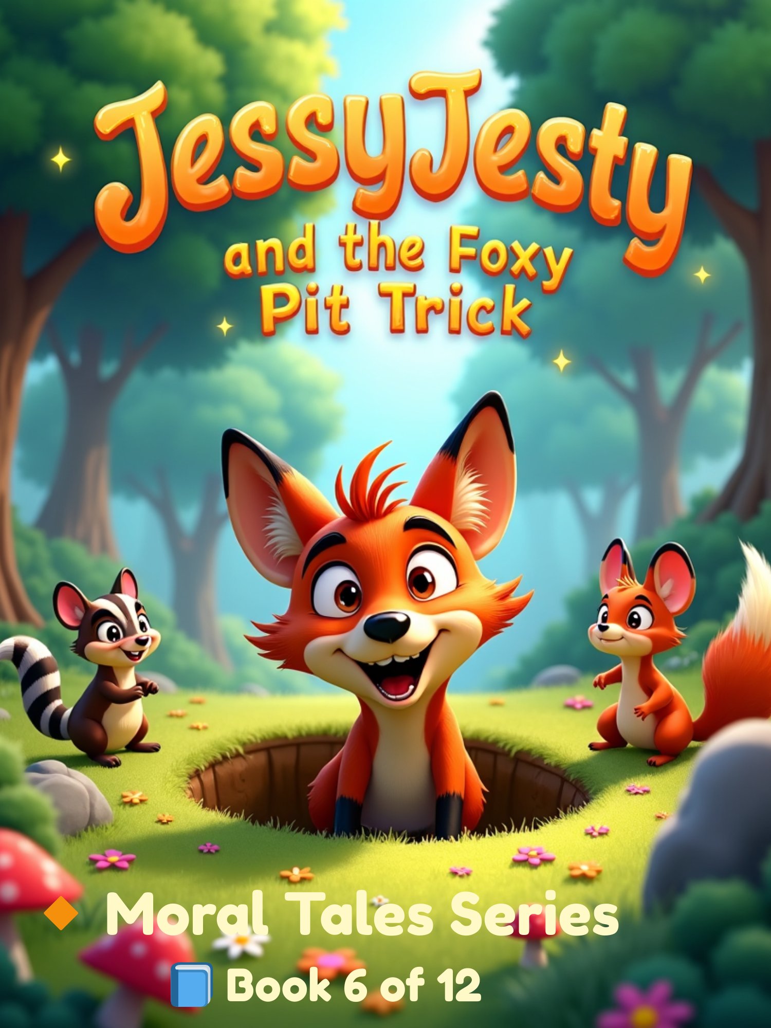 🦊🕳️ JessyJesty and the Foxy Pit Trick – Illustrated Storybook product image (1)