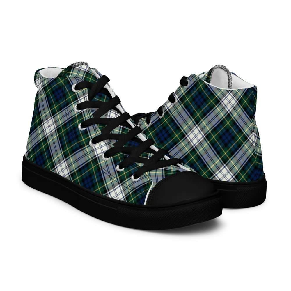Gordon Dress Tartan Men's High Top Shoes product image (7)
