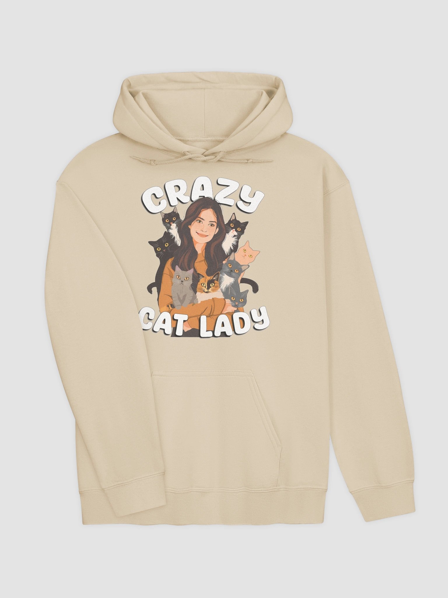 Crazy Cat Lady Hoodie product image (3)