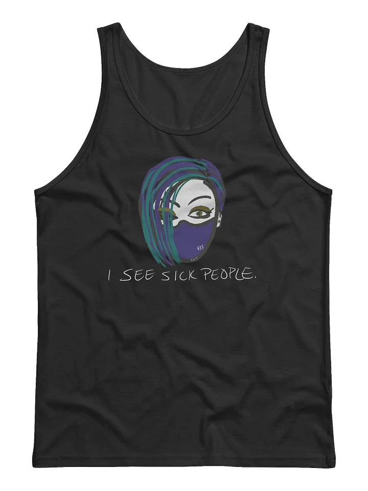 I See Sick People tank product image (2)