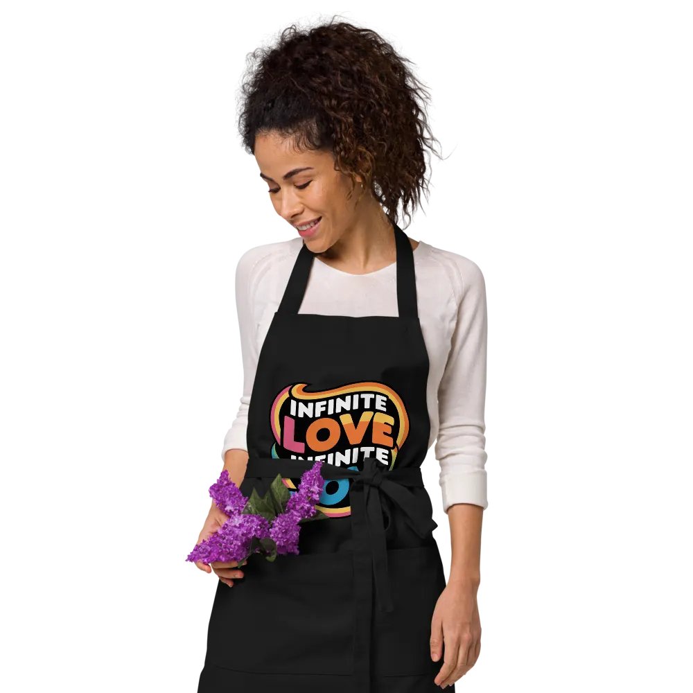 Infinite Love Infinite Joy Rainbow Apron product image (9)