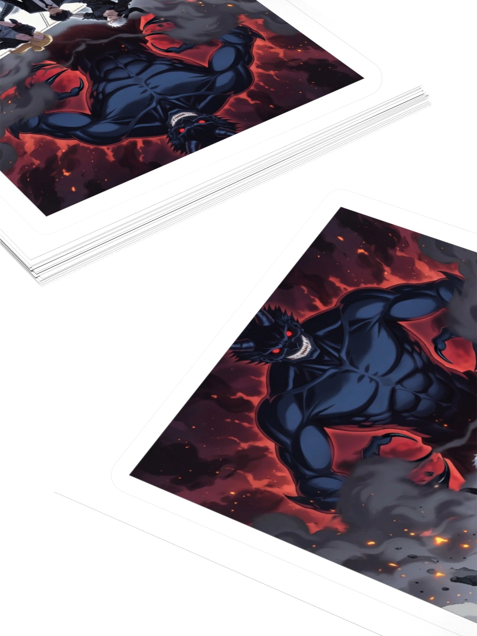 Chainsaw Warriors vs. Dark Entity // Premium Vinyl Sticker product image (4)
