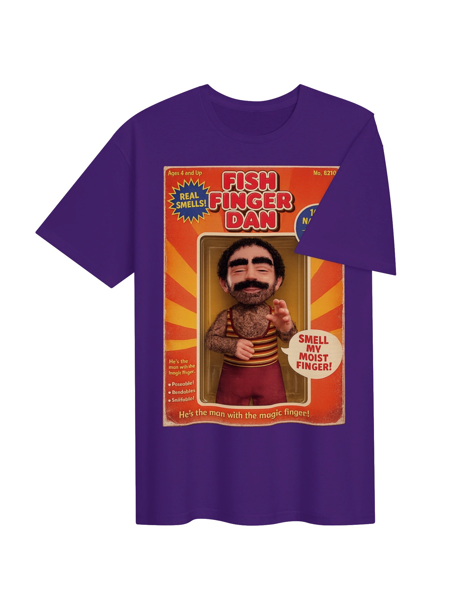 666 Toys | Fish Finger Dan | Gildan Unisex Softstyle T-Shirt product image (4)