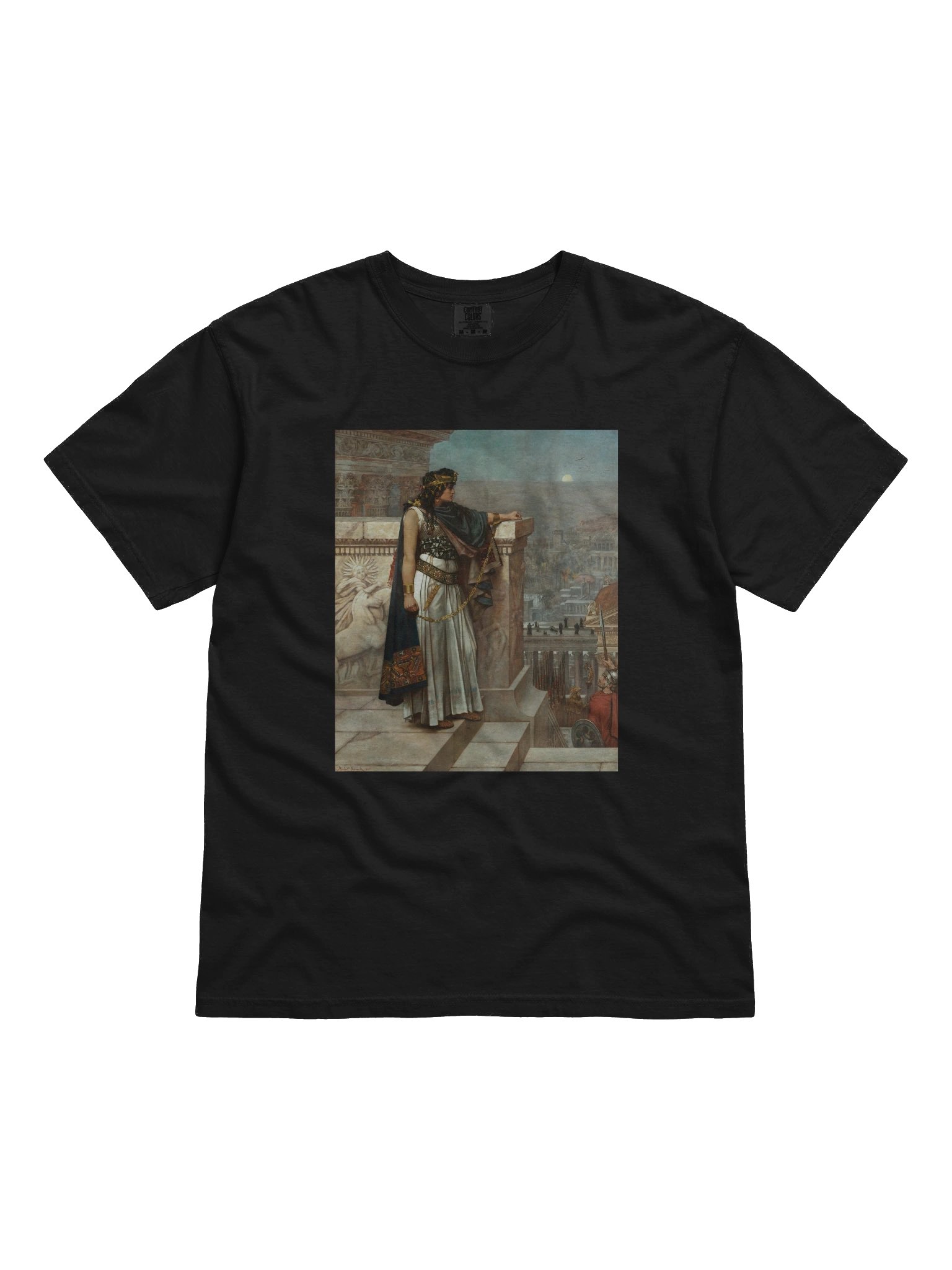 "Queen Zenobia's Last Look Upon Palmyra" by Herbert Schmalz T-Shirt product image (3)
