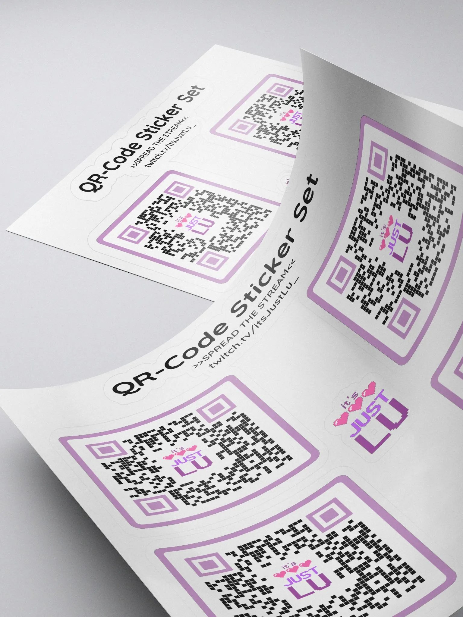 QR-Code Sticker Set BIG product image (4)