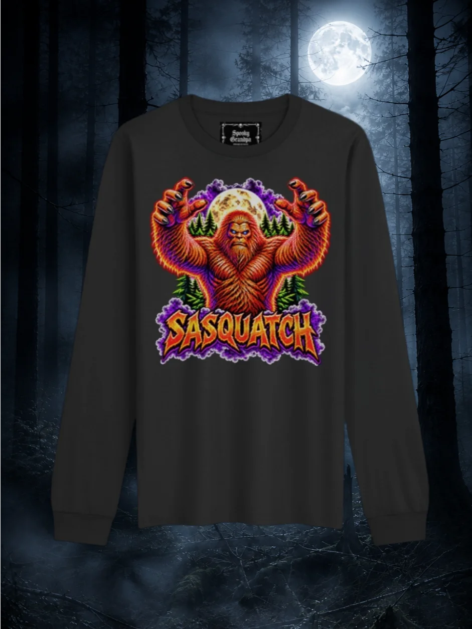 Sasquatch: Neon Nightmares – Long Sleeve Shirt product image (1)