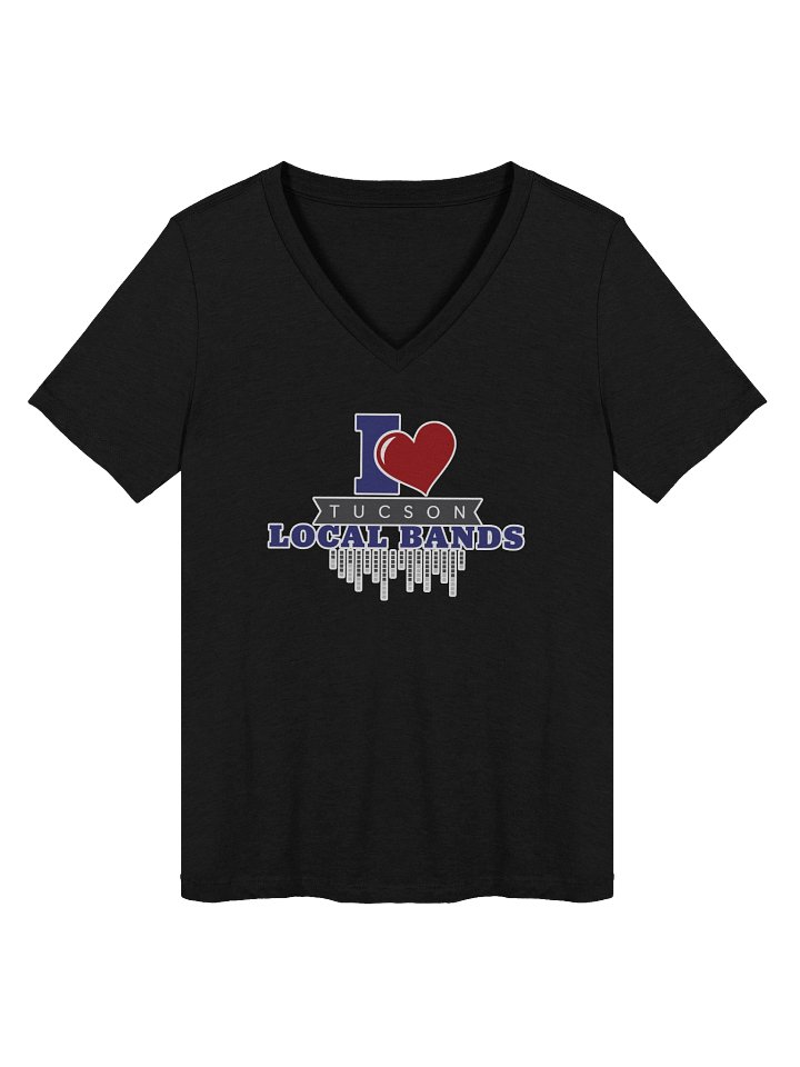 Tucson Local Bands Women's V-Neck Tee product image (1)