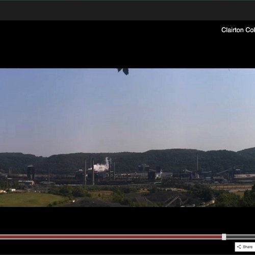Video of the explosion near Pittsburgh, Pa. Clairton Works