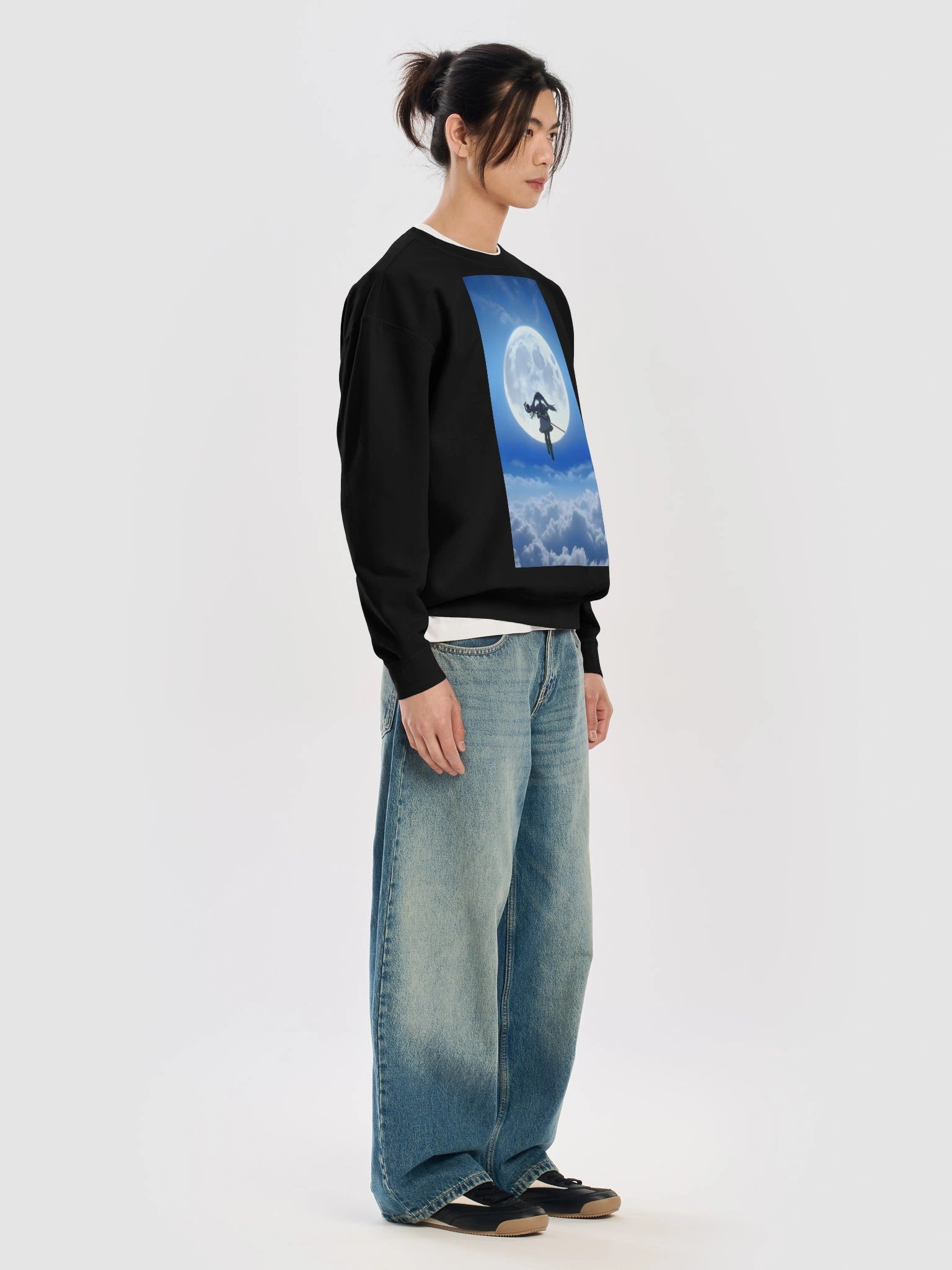 Moonlit Staff Warrior Crewneck product image (7)