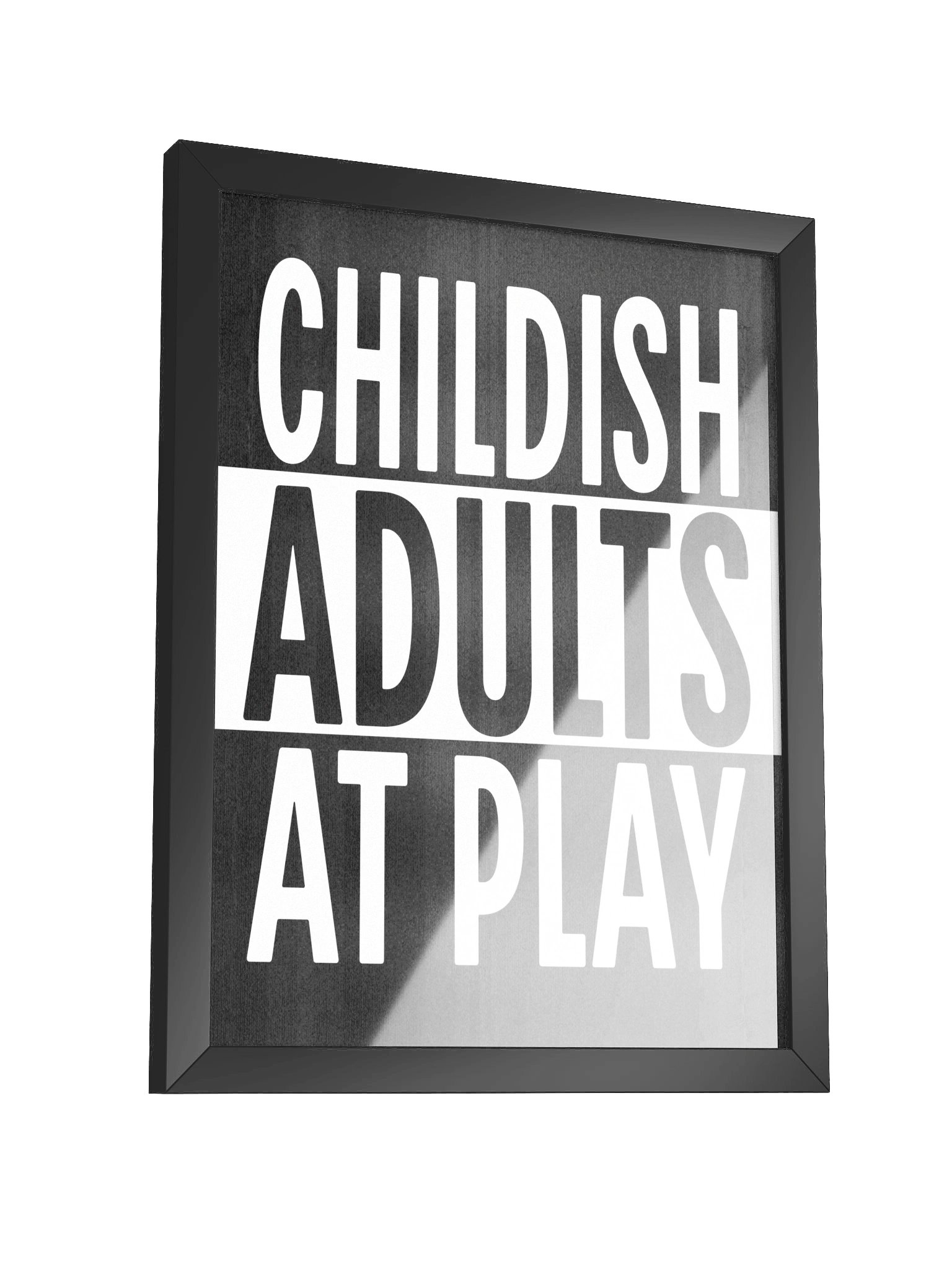 Childish Adults At Play Board Game Room Poster - FRAMED product image (10)