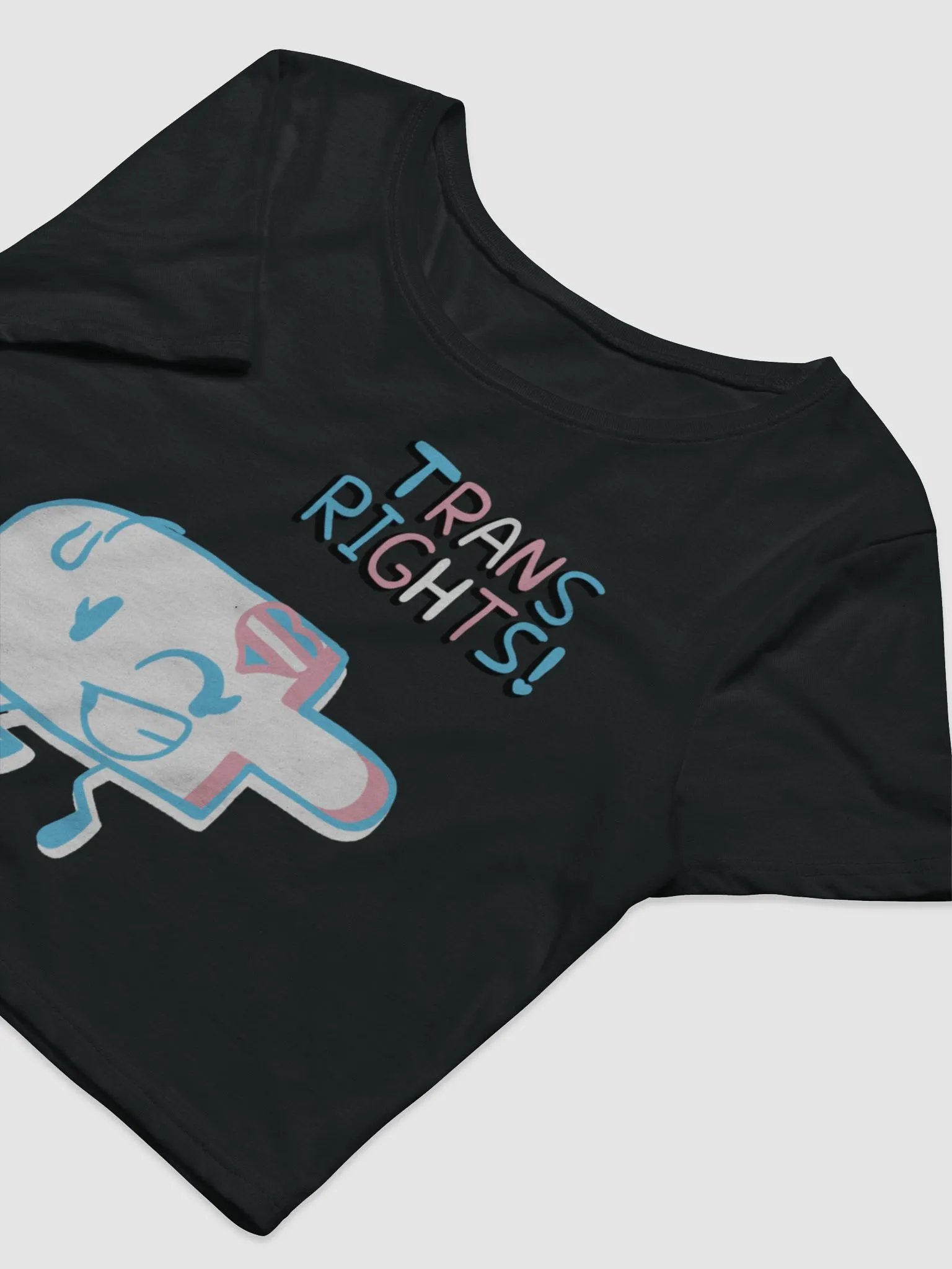 Treasure Tree Trans Rights Crop Tee product image (5)