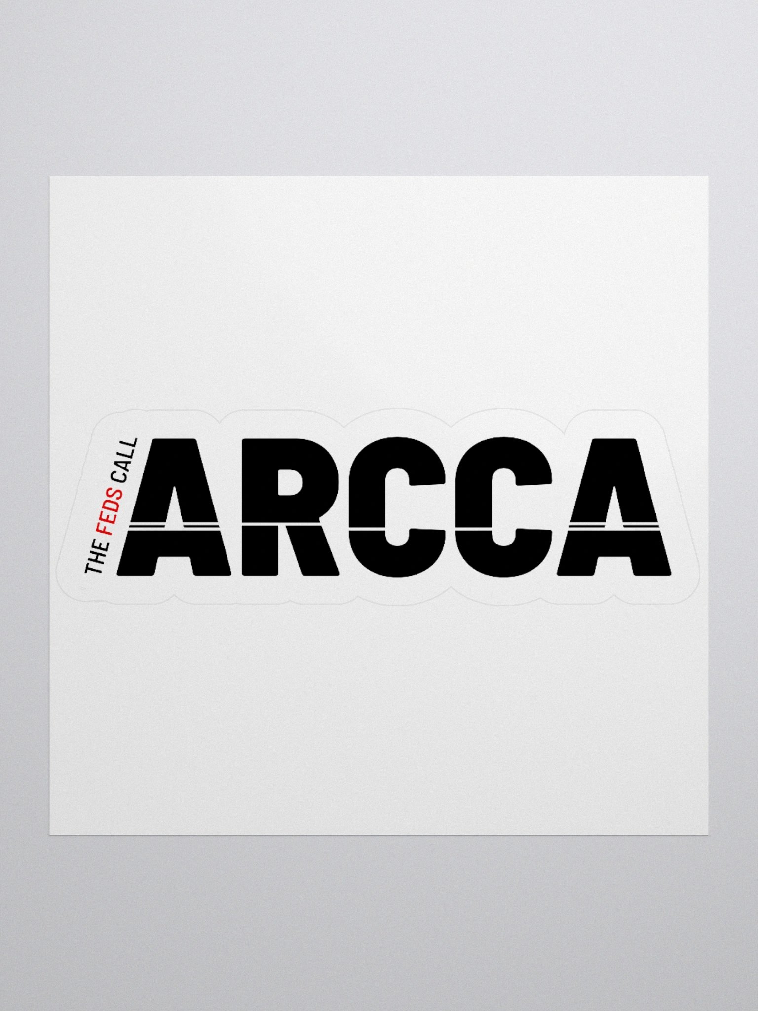 The Feds call ARCCA (sticker) product image (2)