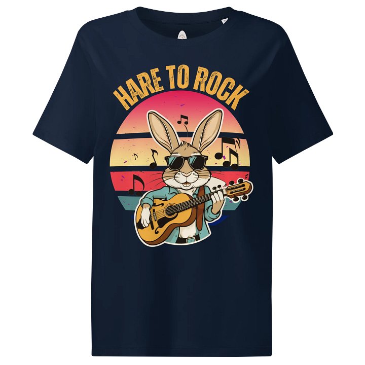 Hare to Rock Organic Cotton Shirt For Her product image (1)