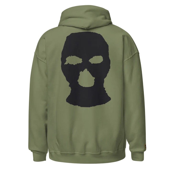 CULT LIFE HOODIE ARMY GREEN product image (2)