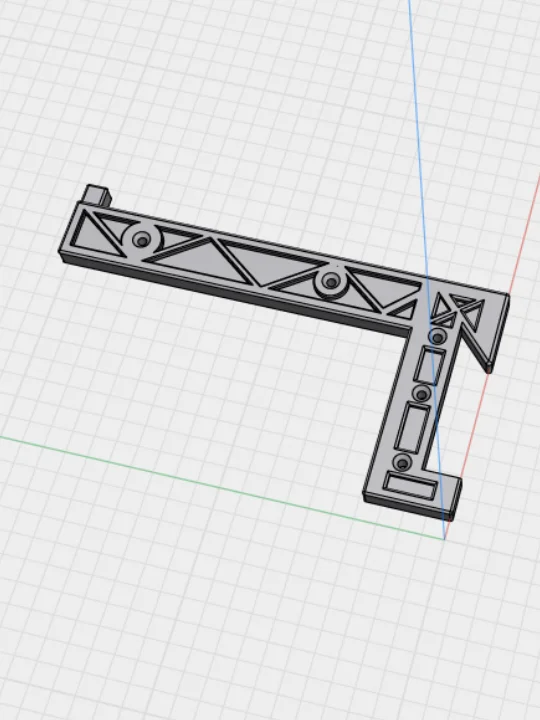 3/4 Inch French Cleat Bracket 3D STL File Bundle. product image (5)