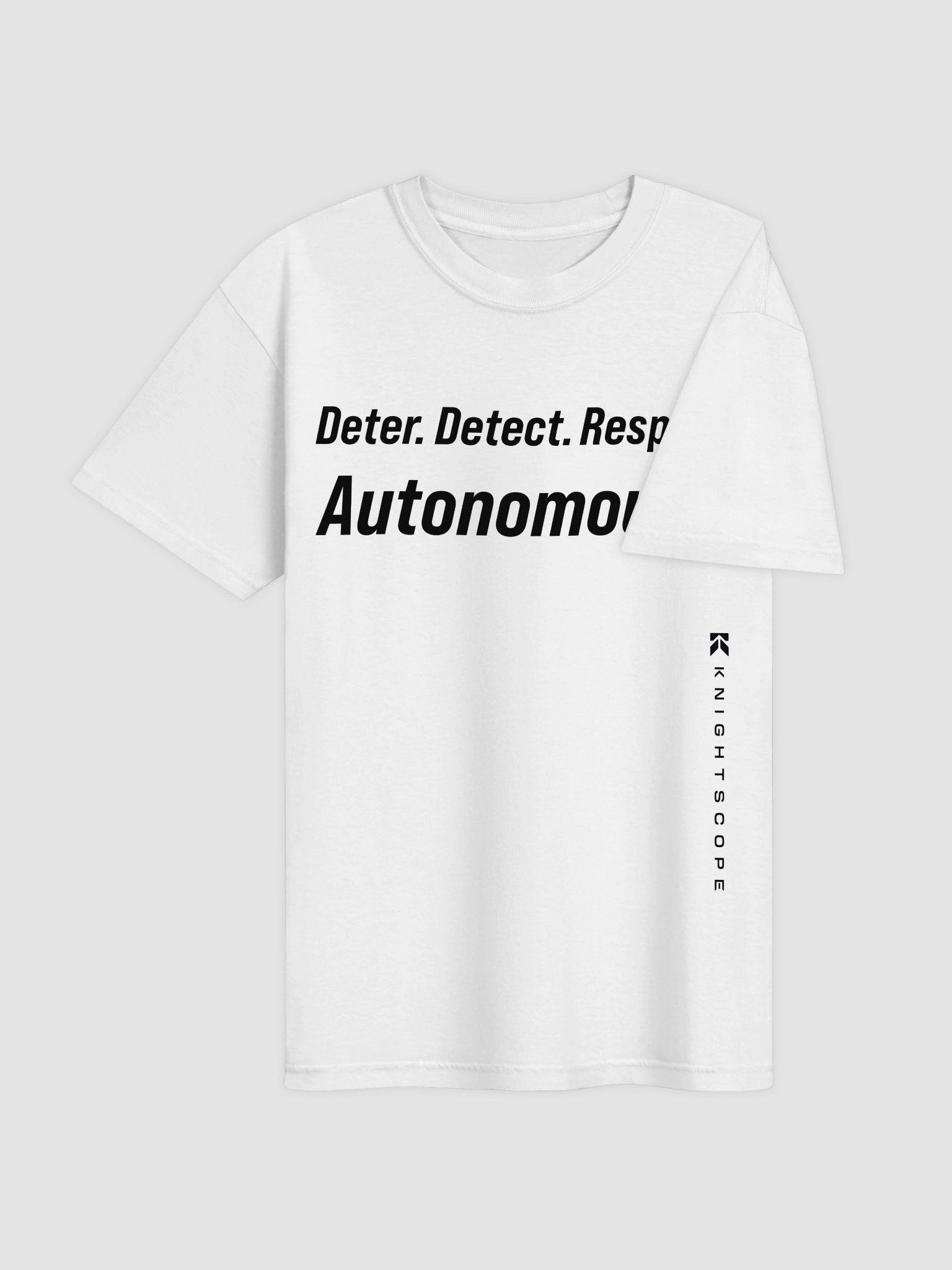 Deter. Detect. Respond: T-Shirt - White product image (4)