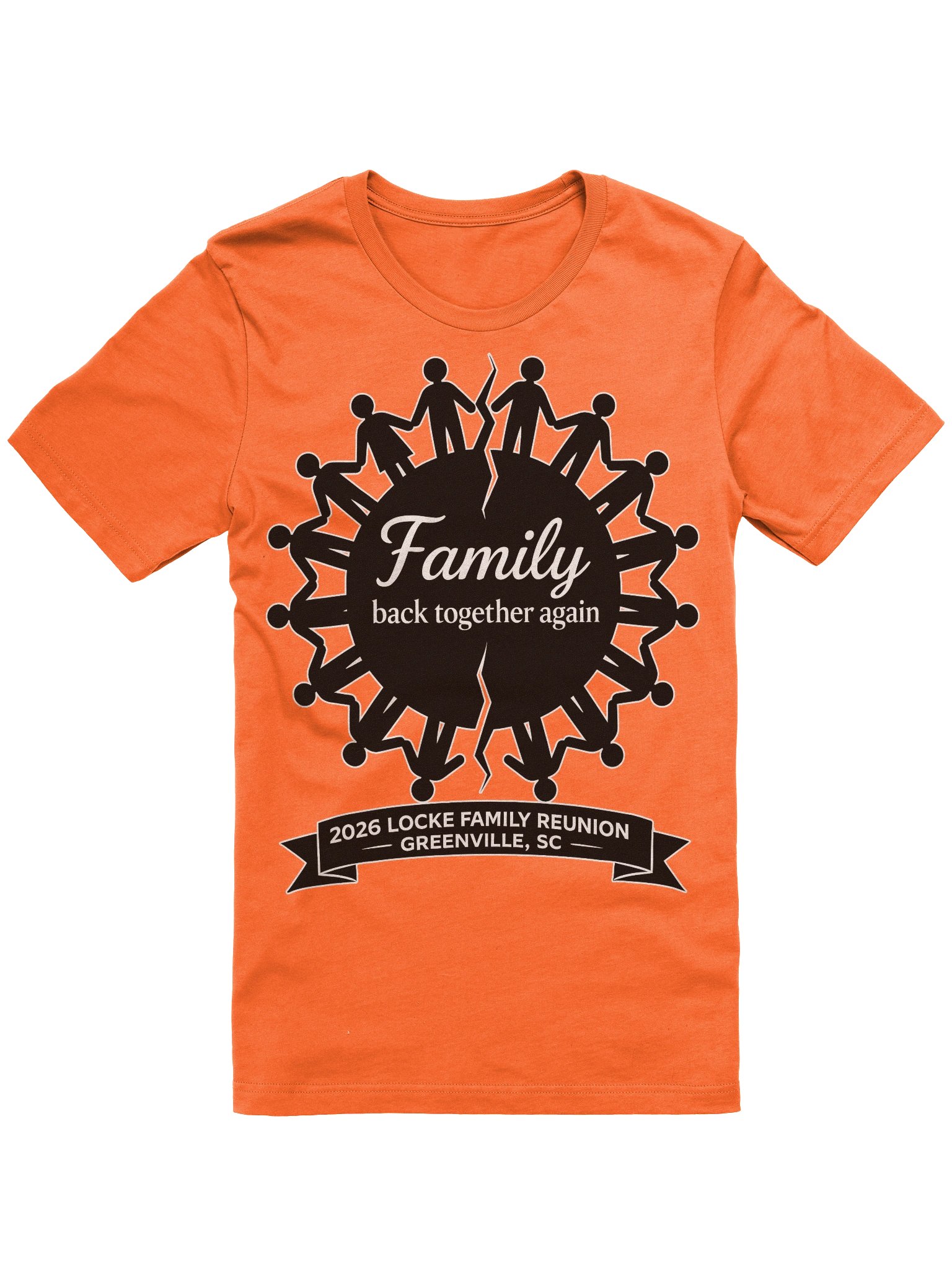 Family Reunion with white writing product image (1)