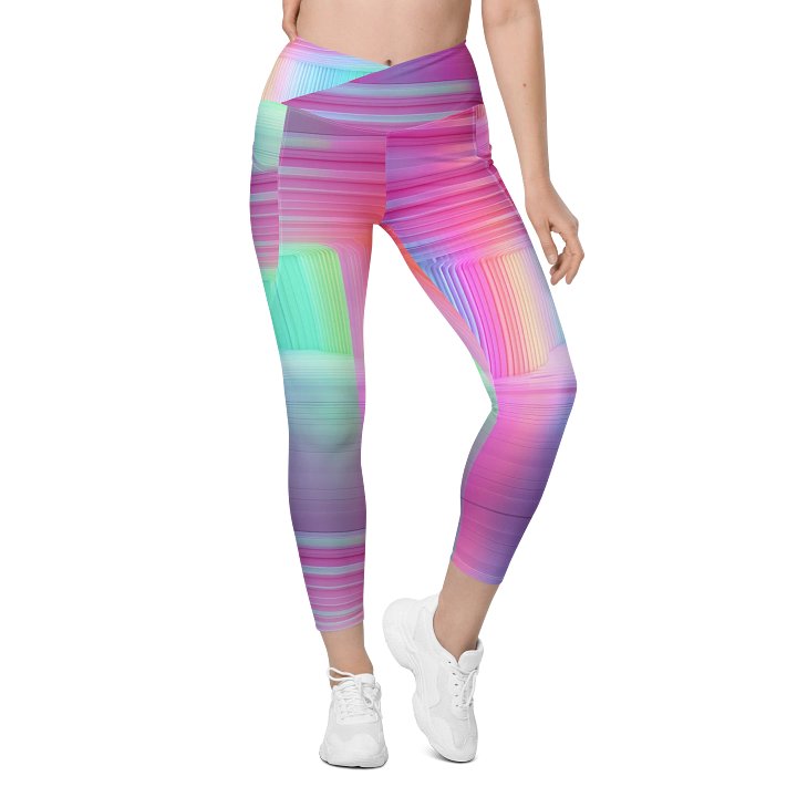 Surreal Spectrum Crossover Leggings product image (1)