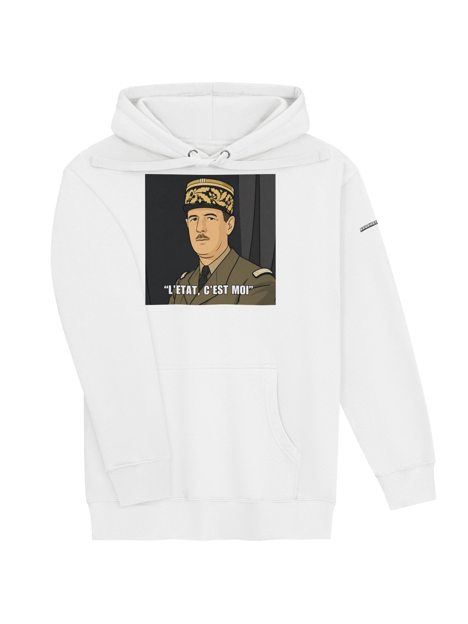 L'etat c'est moi - Charles De Gaulle (Hoodie) product image (4)