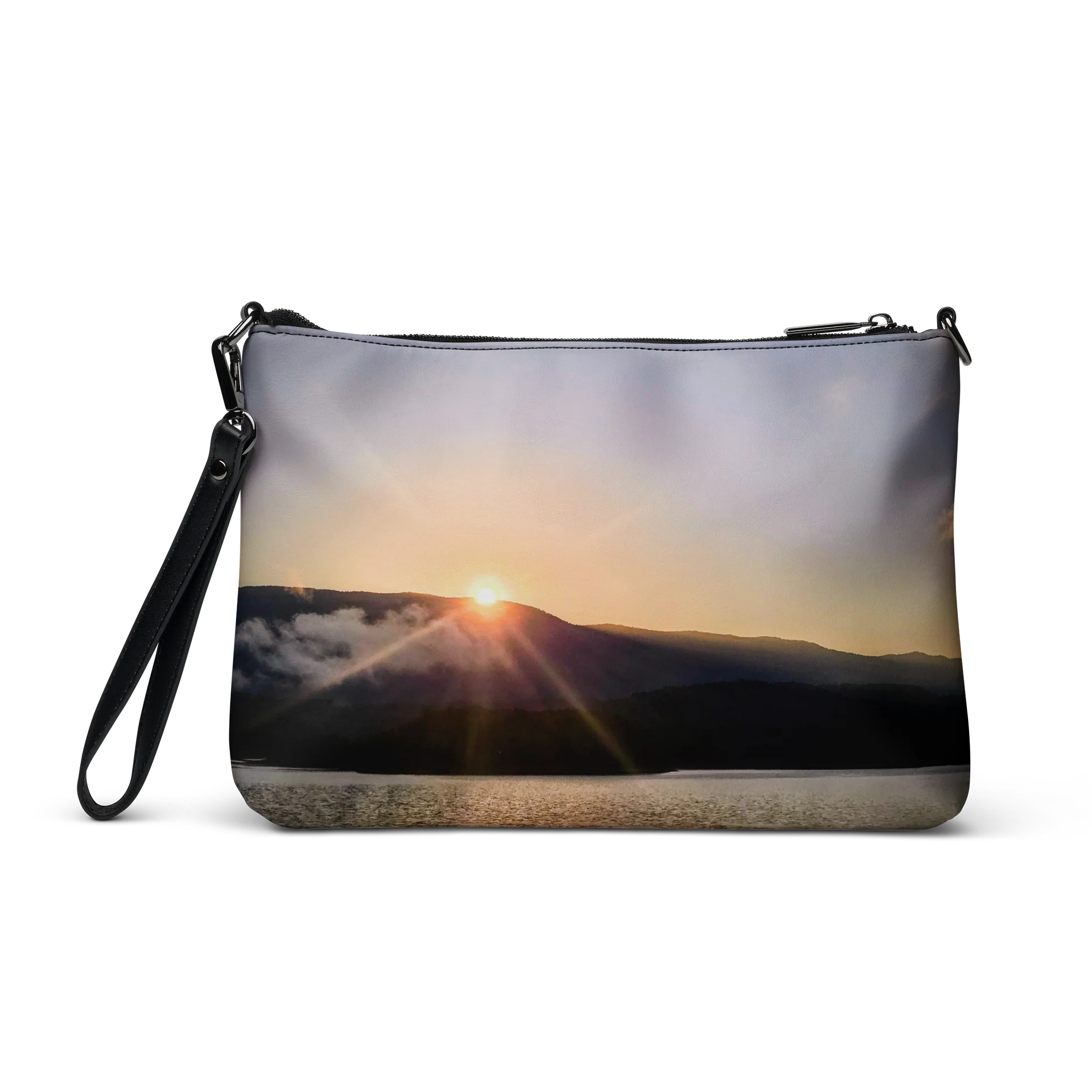 Sunrise Glow All-Over Print Crossbody Bag product image (3)