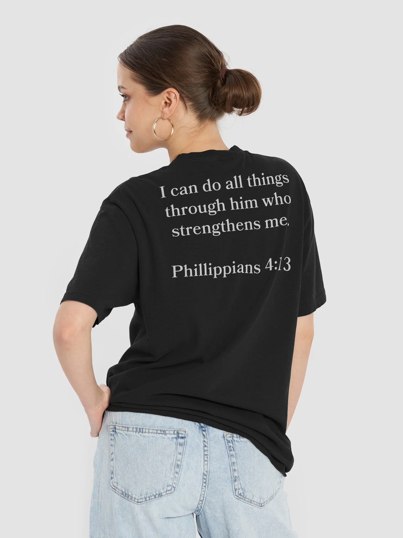 I Can Do All Things Through Him Pocket Tee product image (44)
