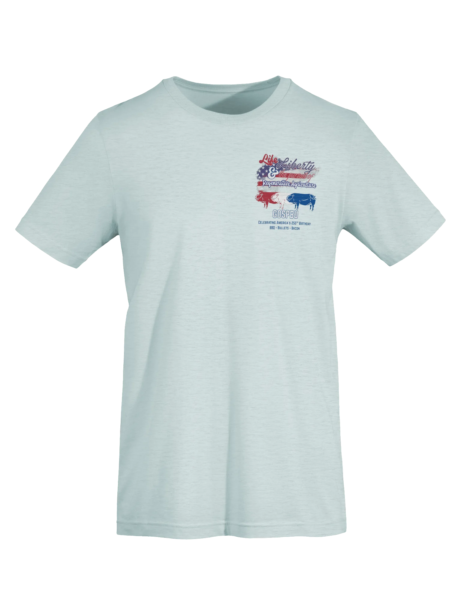 Liberty & Bacon Patriotic Pig Tee product image (5)