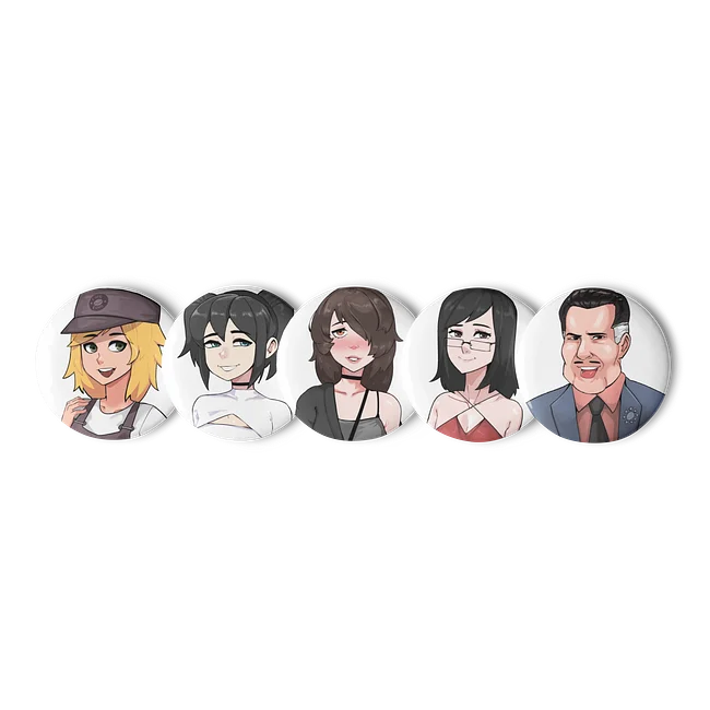 Buttons &amp; Stickers