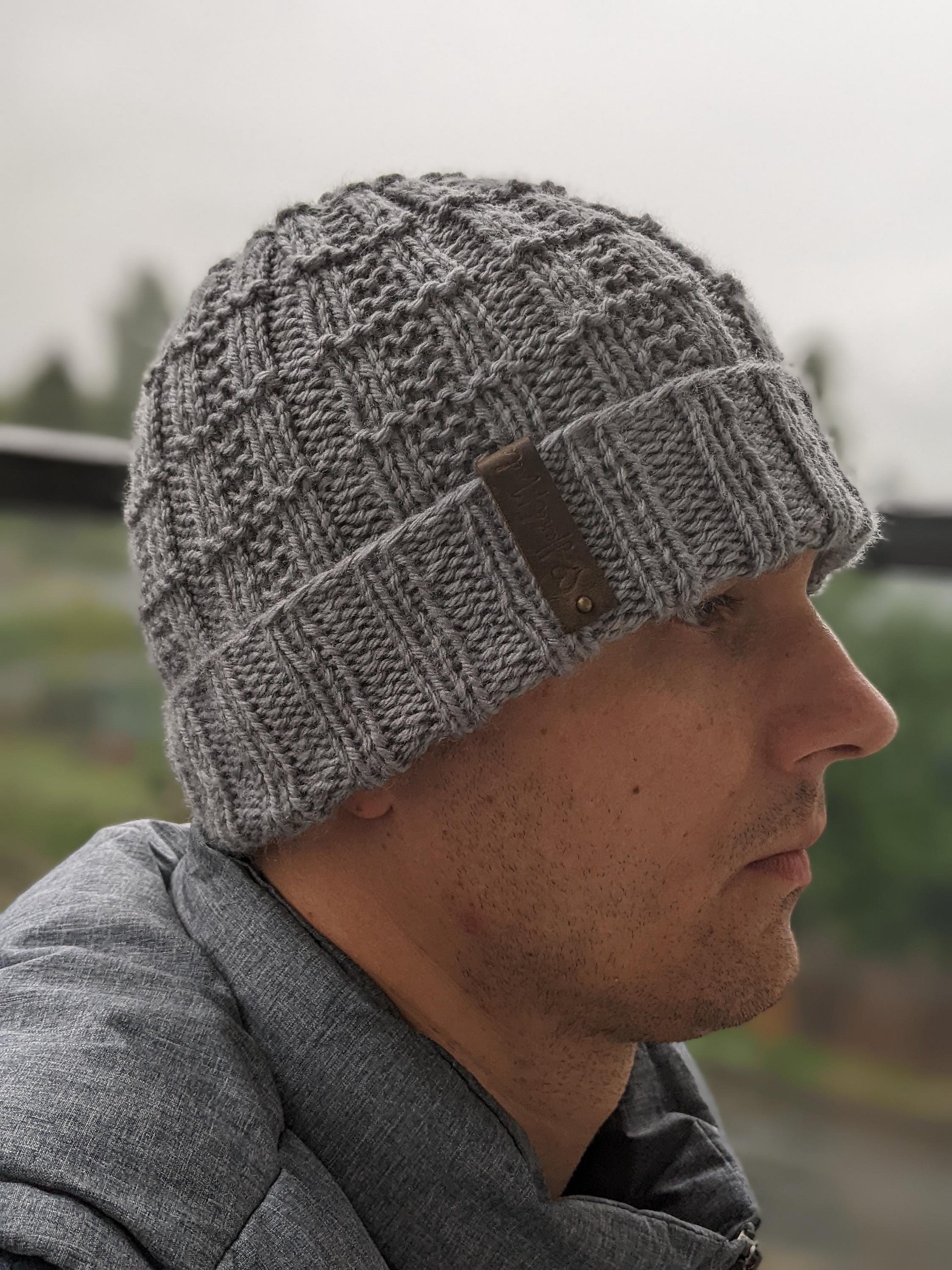 Knit & Purl Men's Hat Pattern product image (6)