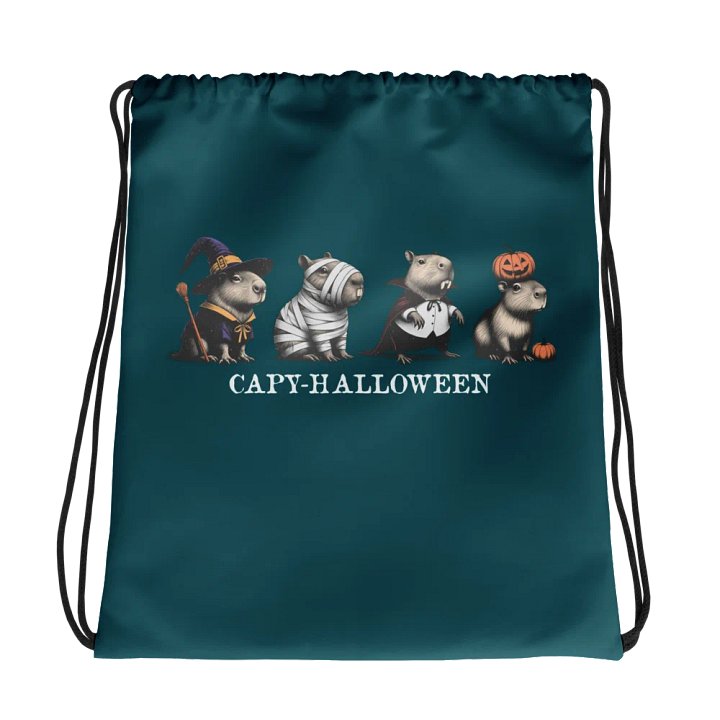 Capy-Halloween Drawstring Bag product image (1)