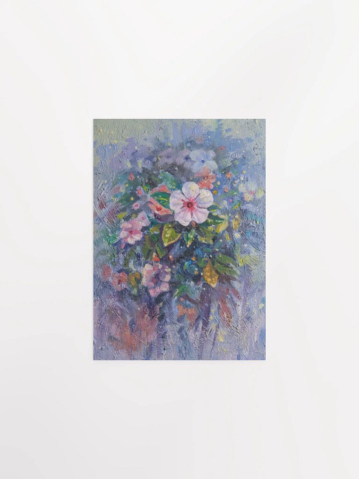 Flowers-Oil Painting Paper Poster product image (1)