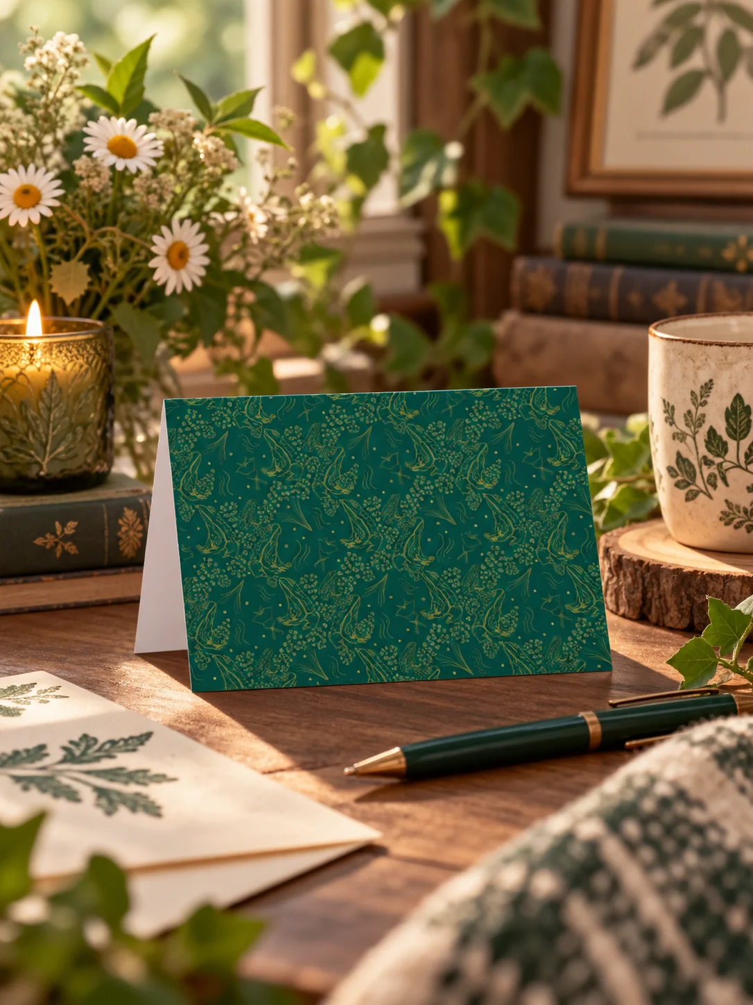 Fables in Gold Greeting Card product image (1)