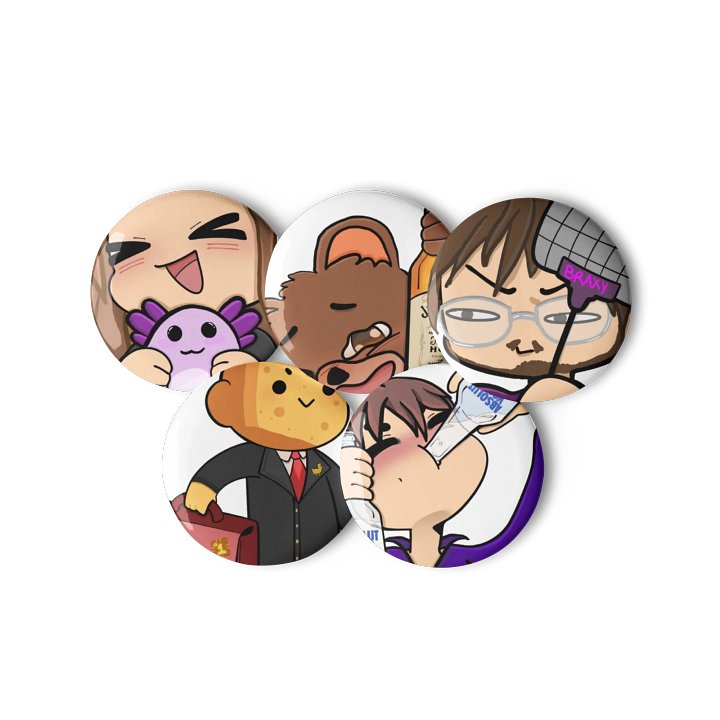 MysticCrew Emote Buttons V1 product image (1)
