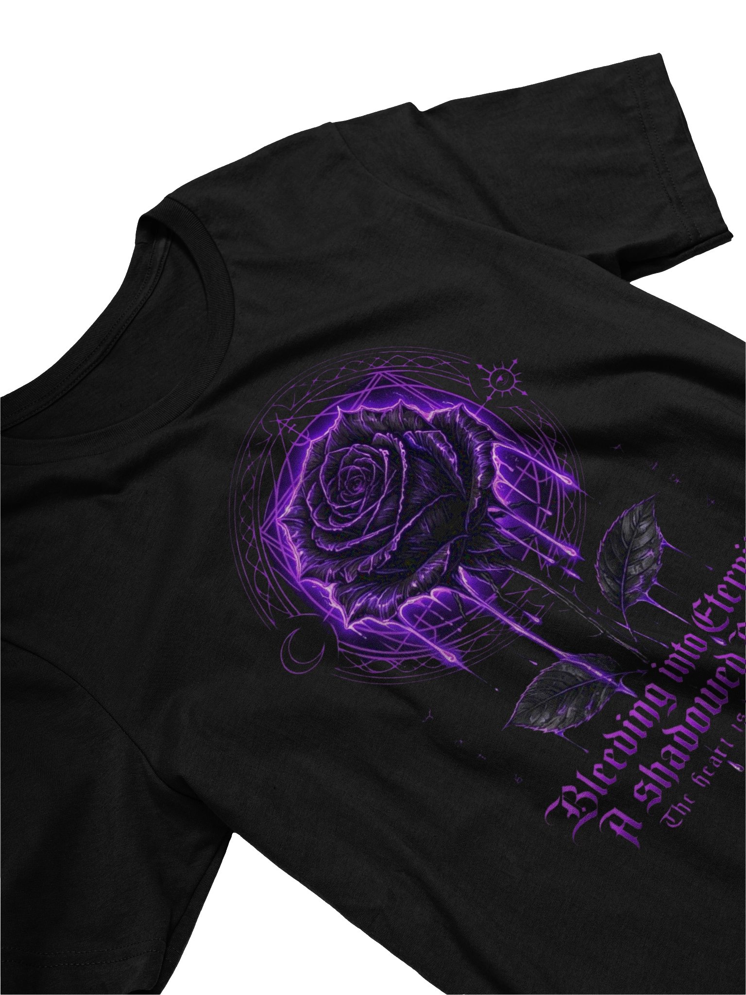 Shadowed Bloom Tee — Bleeding Into Eternity product image (3)