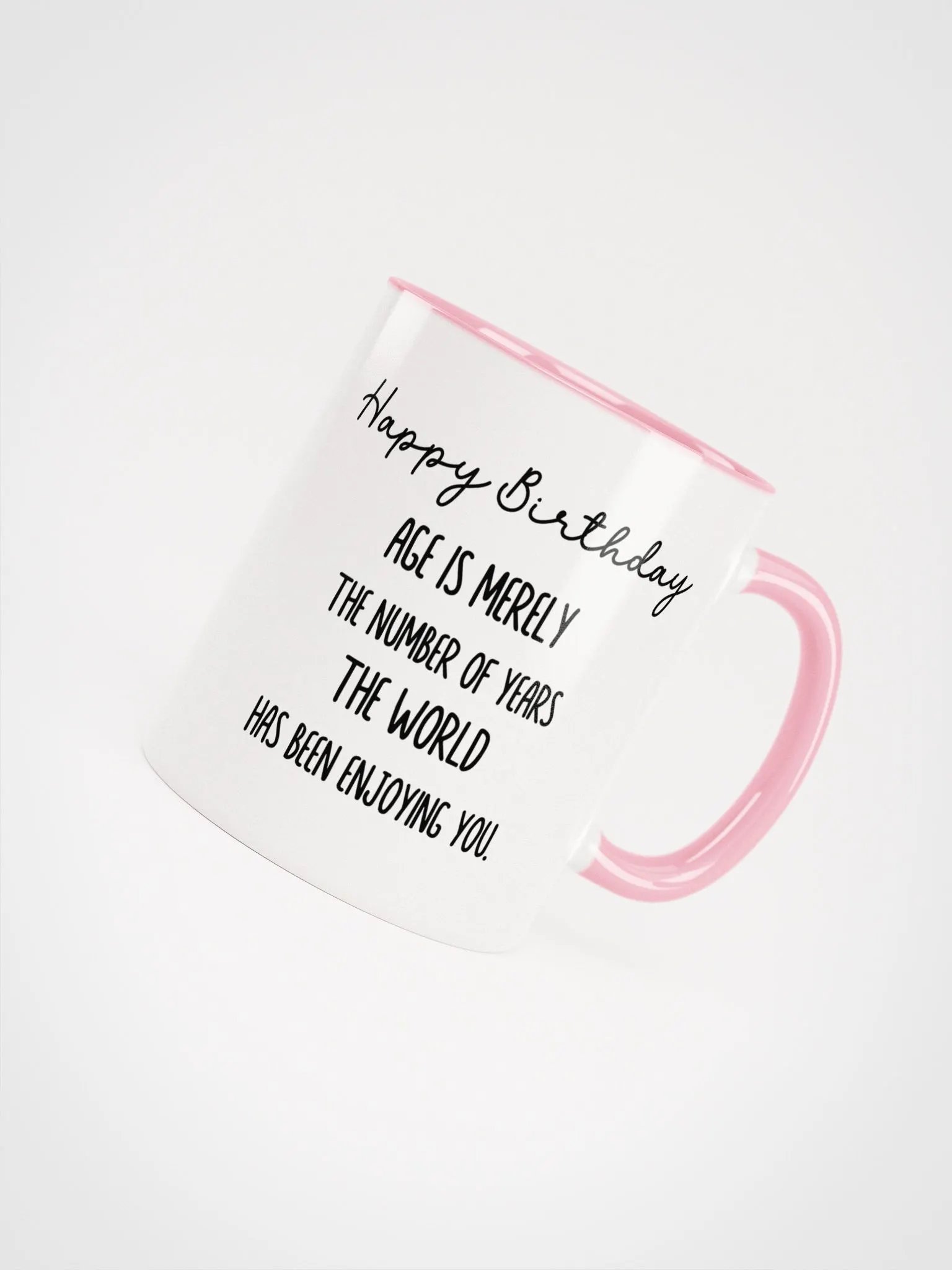 Two Tone Birth Flower Mug SEPTEMBER – Personalized Gift product image (5)