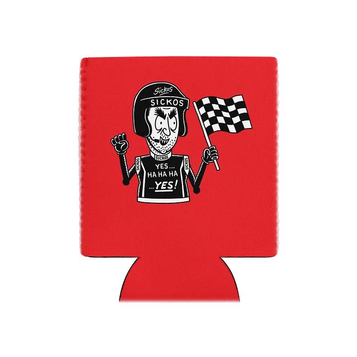 Sickos Racecar Driver Koozie (Slim/Regular) product image (1)