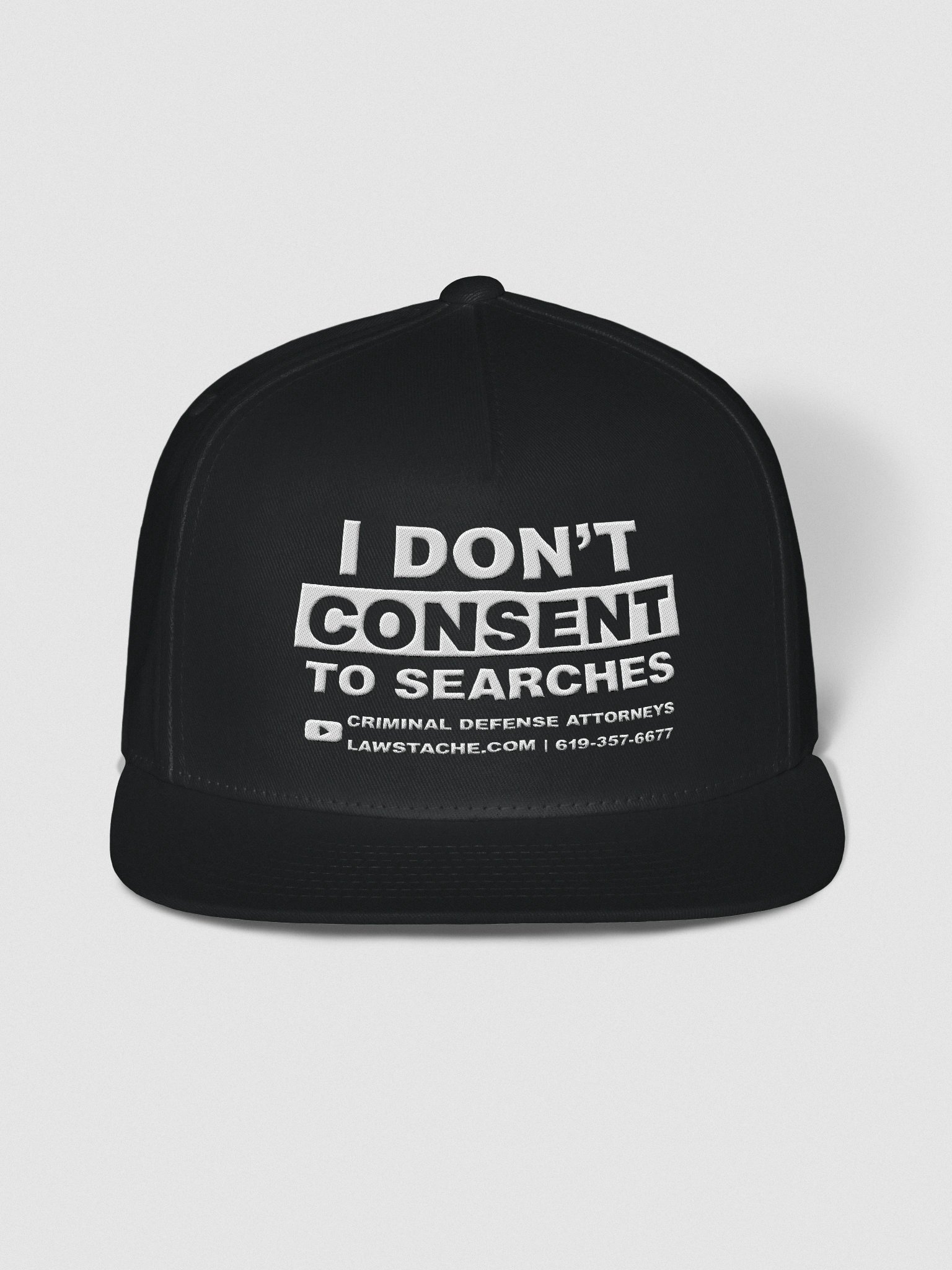 I Don't Consent to Searches - Snapback product image (1)
