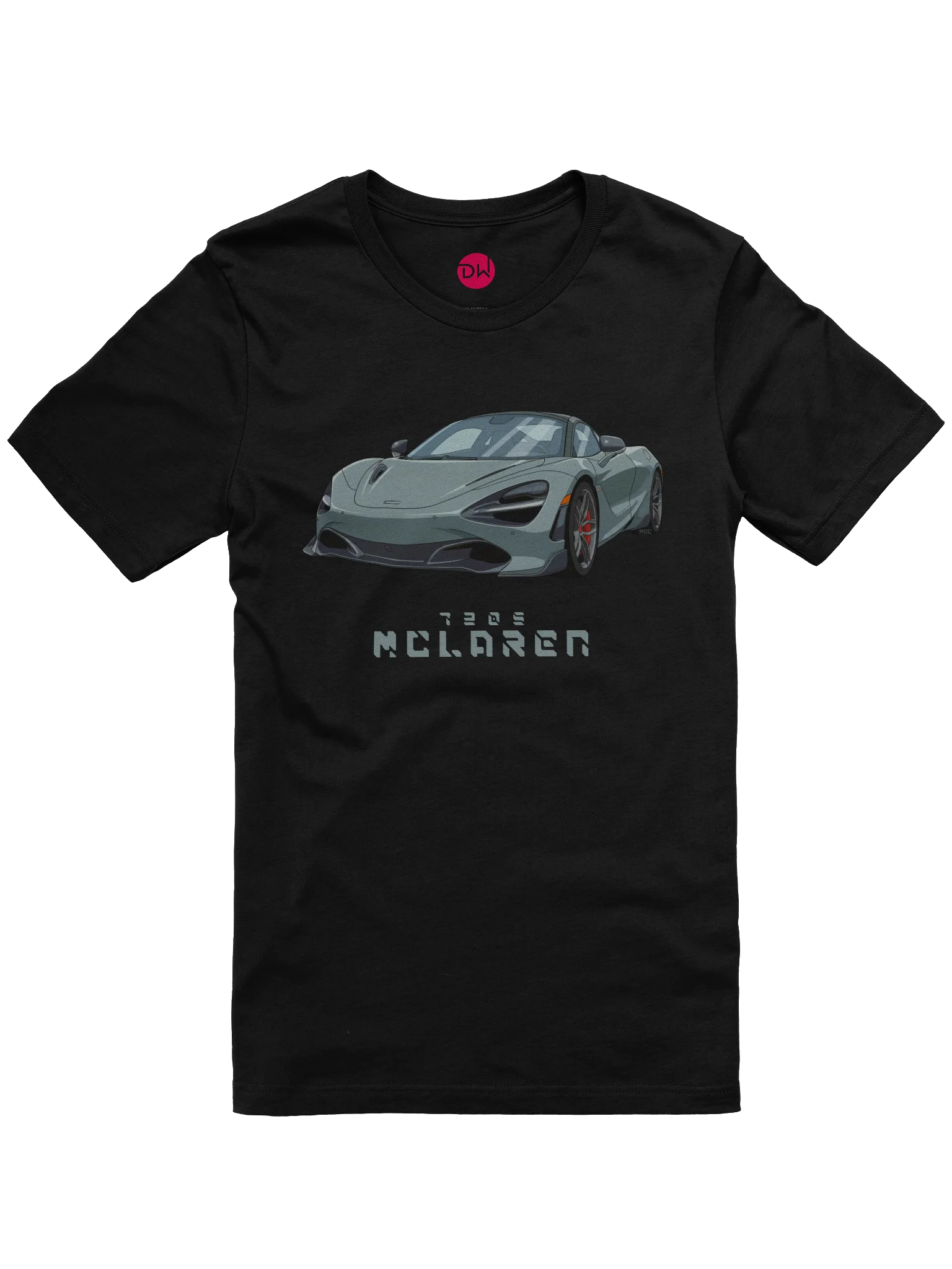 Polaris Blue McLaren 720S Shirt (Retro, Sketch, Silhouette) product image (8)