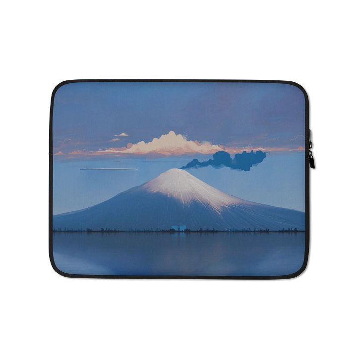 MMA | Mount Lawu Eruption / DEM Tablet/Laptop Sleeve product image (1)