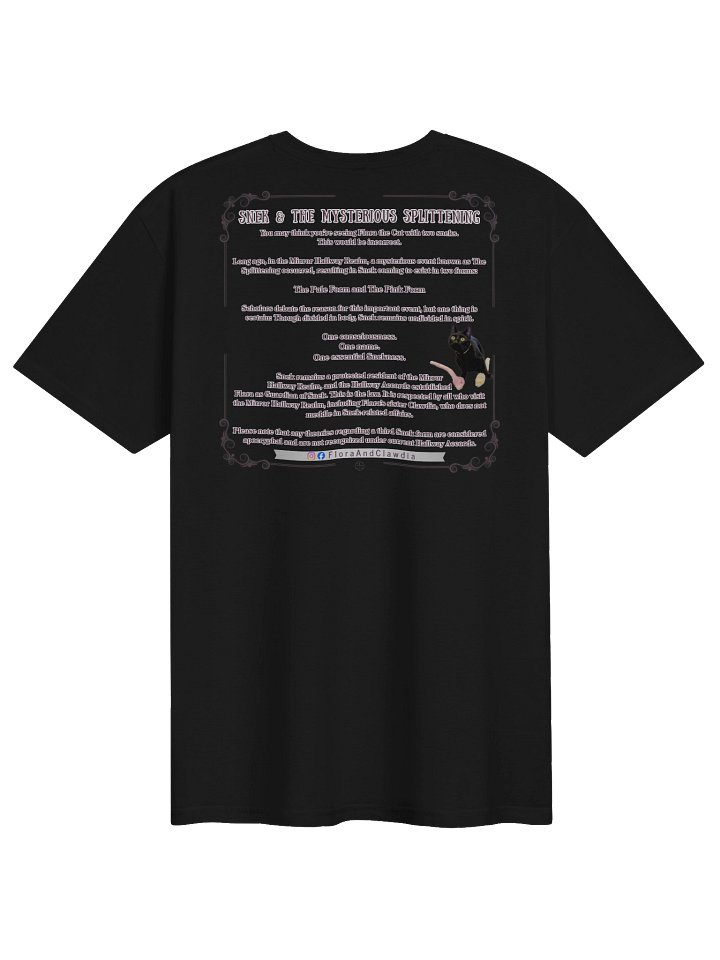 Flora, Snek & The Mysterious Splittening - T-Shirt - Unisex product image (10)