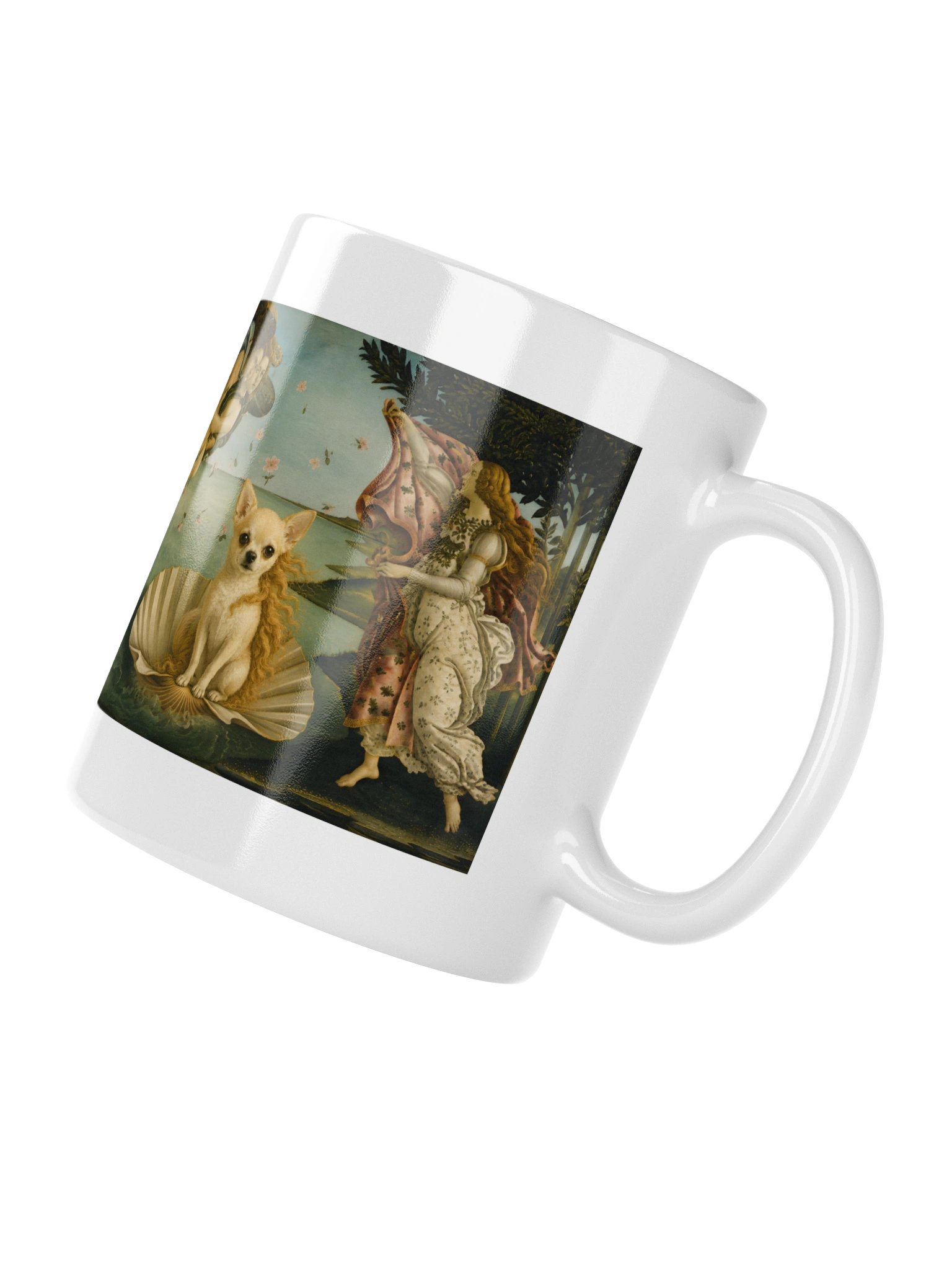 Chihuahua The Birth of Venus Mug product image (4)